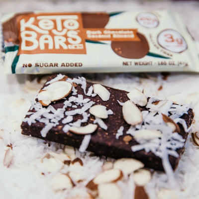 Keto Bars - Dark Chocolate Coconut Almond