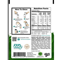 Keto Chow Chocolate Mint Keto Shake Nutrition on SwitchGrocery Canada