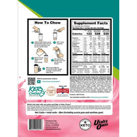 Keto Chow Neopolitan Ice Cream Lovers Strawberry Nutrtion