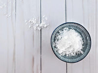 Vancouver Island Sea Salt big flakes in a bowl on SwitchGrocery Canada